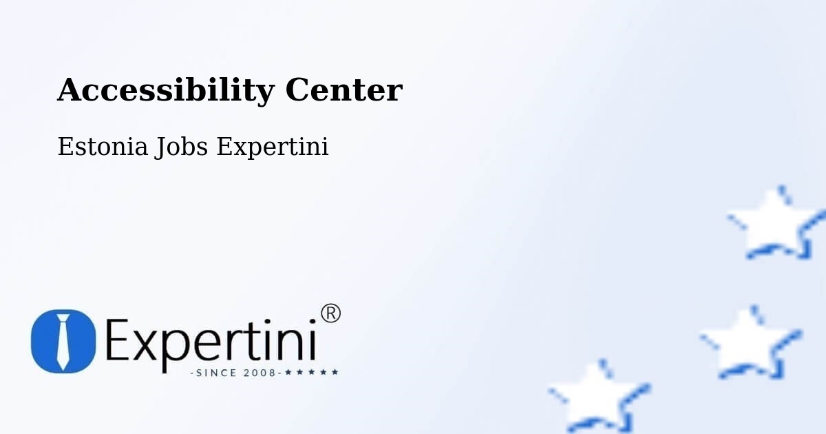 Accessibility Statement – Aruküla - Estonia Jobs Expertini