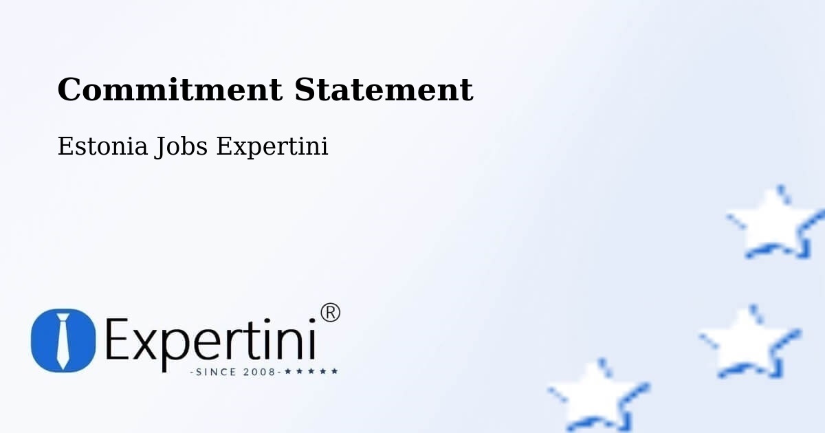 Corporate Commitment – Aruküla - Estonia Jobs Expertini