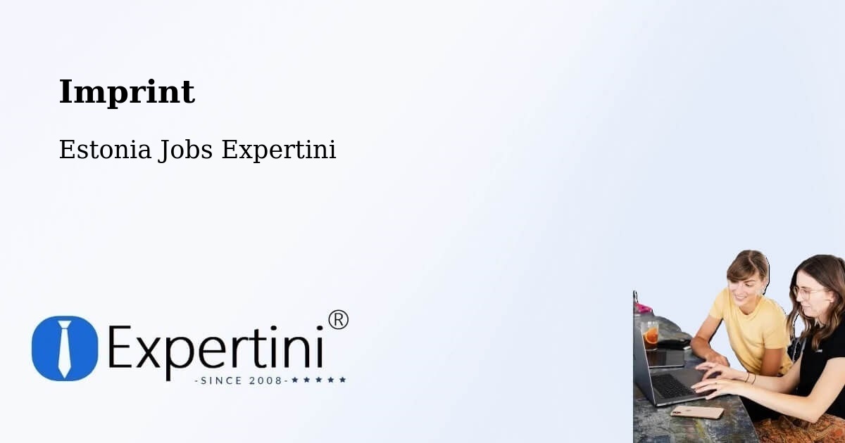 Imprint – Aruküla - Estonia Jobs Expertini