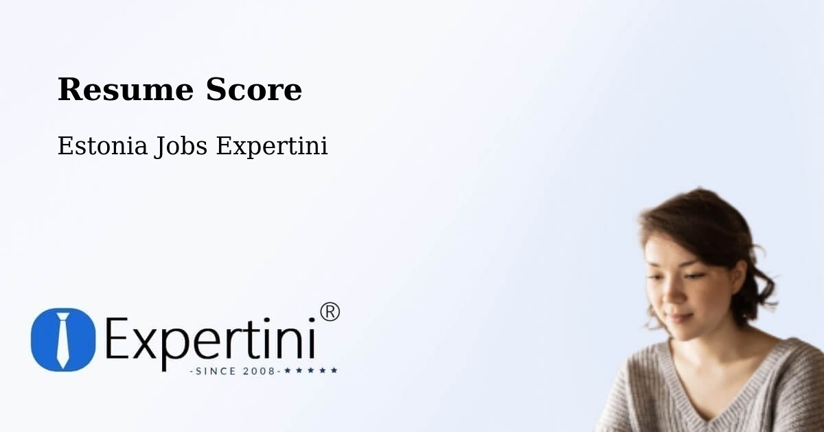 Resume Score & Job Description Match Tool – Aruküla - Estonia Jobs Expertini