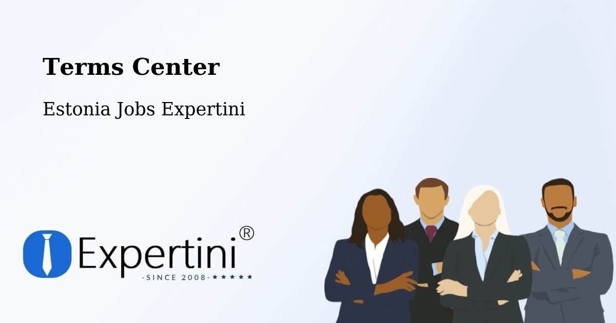 Terms of Service – Aruküla - Estonia Jobs Expertini